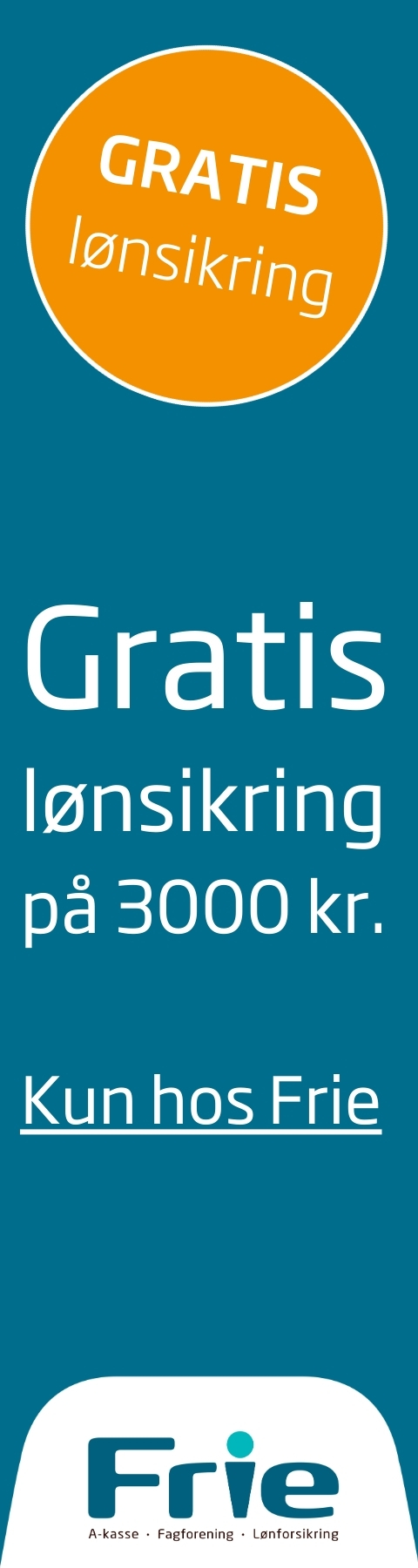 Frie gratis lønsikring 160x600